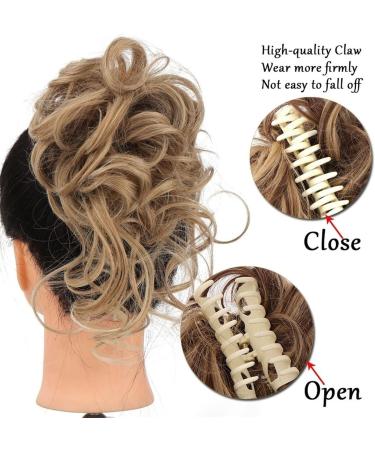 Messy Bun Hair Piece for Women Claw Clip Messy Bun Hair Pieces Tousled Updo Ponytail Extension Synthetic Curly Wavy Hair Bun Clip In Hair Extension for Women Fake Hair Accessories for Women Girls 1 PC 207-4503 - Buy Online on GoSupps.com