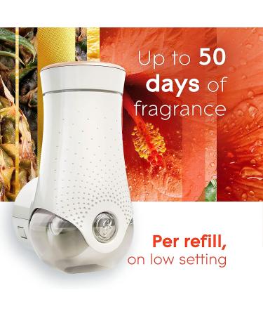 Glade PlugIns Hawaiian Breeze Starter Kit - 1 Warmer + 5 Refills for Home and Bathroom - Buy Online on GoSupps.com