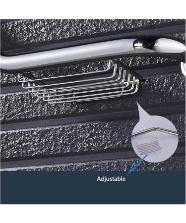 Toilet Safety Armrest Grab Bar Anti Slip Grab Bars for Bathroom Upgrade Bathroom Grab Bar 11.5X11.5 inch Angled Bath Handrail Home Wall Mo - Buy Online on GoSupps.com