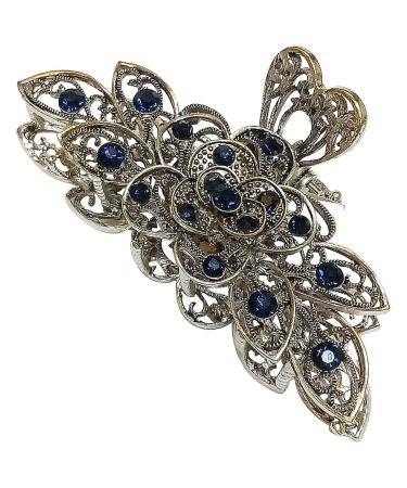 ADIASEN Large Vintage Metal Hair Clip for Women