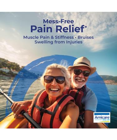 Boiron Arnicare Roll-On for Joint & Muscle Pain Relief | Cooling & Fragrance-Free | 1.5 oz - Ships Internationally - Buy Online on GoSupps.com