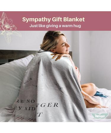 Sympathy Blanket for Loss of Loved One | Comforting Bereavement Gift | Dog Memorial & Pet Loss Remembrance | Super Soft Memory Blanket - 50 x 70 - Buy Online on GoSupps.com