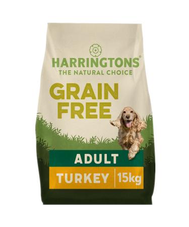Harringtons Turkey/Sweet Potato Hypoallergenic Grain Free Dog Food 15kg