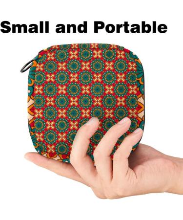 Portable Women's Binding Bags for Menstrual Cups & Tampons | Stylish Mandala Designs | Perfect for Teens - Buy Online on GoSupps.com