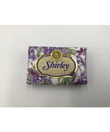 Shirley - Gift Soap Bar For Her Birthday Rose Scent Mum Grandmother Cleanser Lather Present Girl