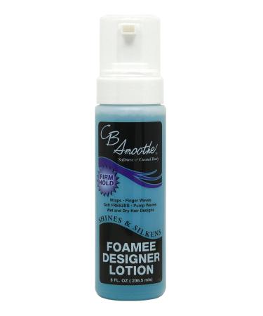 CB Smoothe Foam Designer Lotion Firm Hold 8 oz Shine & Silkens Aloe 8 Ounce