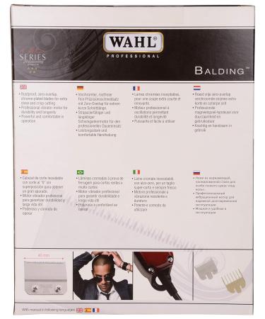 5 Star Balding Clipper Model #8110 - Professional Hair Clipper for Smooth Bald Cuts - International Shipping Available - Buy Online on GoSupps.com