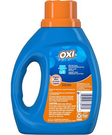 All Stainlifters Laundry Detergent Liquid with OXI - 20 Loads 36 Fl Oz | Powerful Stain Removers & Whiteners for Fresh Laundry - Shop Internationally - Buy Online on GoSupps.com