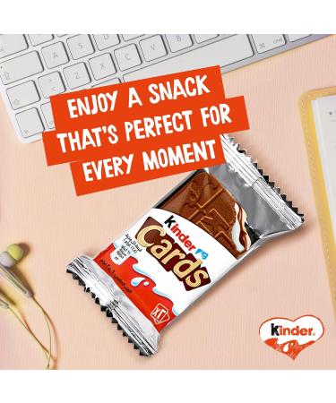  Kinder Kinder Cards 25.6g (Pack of 30) - Buy Online on GoSupps.com