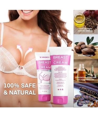 Breast Enhancement Cream - Natural Formula for Growth & Enlargement | Lift, Firm & Tighten Naturally - Buy Online on GoSupps.com