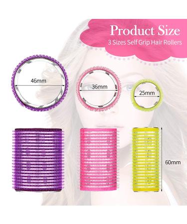 37-Piece Aluminium Thermal Hair Rollers Set with Duckbill Hair Clips and Comb - Self Grip Hair Rollers in 3 Sizes - Hairdressing Styling Tool for Men and Women - Random Color (0.98 Inch, 1.42 Inch, 1.8 Inch) - Buy Online on GoSupps.com