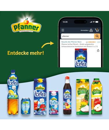 Buy Pfanner Orange Nectar - 2L | 50% Fruit Content & High Vitamin C | Delicious Orange Drink - Buy Online on GoSupps.com