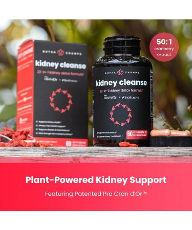 NutraChamps Liver Cleanse Capsules and Kidney Cleanse Capsules 2 Pack Bundle - Buy Online on GoSupps.com