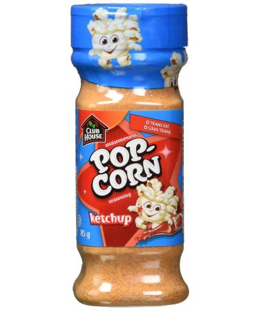 Club House Quality Natural Herbs & Spices Popcorn Seasoning Ketchup 185g Ketchup Seasoning 185 g (Pack of 1)