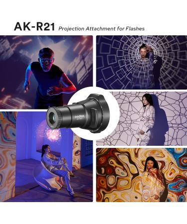 Godox AK-R21 Projection Kit for AD100Pro & V1 Round Head Flash - Buy Online on GoSupps.com