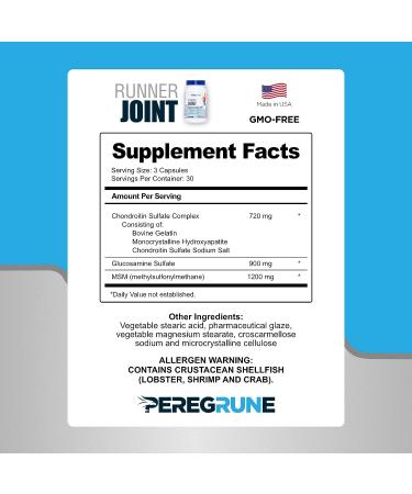 Runner Multivitamin & Joint Support Supplement | Antioxidants, B Complex, Probiotics, Glucosamine Chondroitin MSM | GMP Certified - Buy Online on GoSupps.com