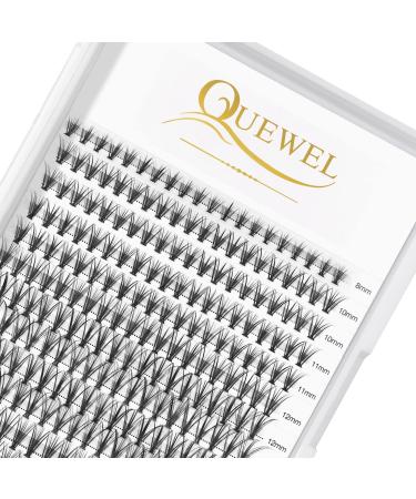 Eyelash individual quewel 240stck Individual false eyelashes for eyes make-up 20d 0.07 C curl mix 8-14mm artificial eyelashes DIY cluster eyelash individual lashes eyelash bush reusable (20d-c) 1 piece (1 Pack) 20d 0.07c-mix 8-14mm