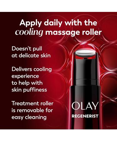 Olay Regenerist Neck and Face Roller Neck Cream for Tightening and Firming Anti-Aging Moisturizer for Women Anti-Wrinkle Serum Face Lift Cream Cooling Fragrance-Free Hexa-Repair & NAD+ 1.7oz - Buy Online on GoSupps.com
