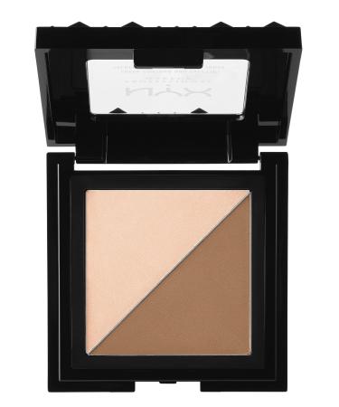 NYX Contour Duo Palette Cheek On Cheek 0.18 oz - Professional Makeup - Buy Online on GoSupps.com