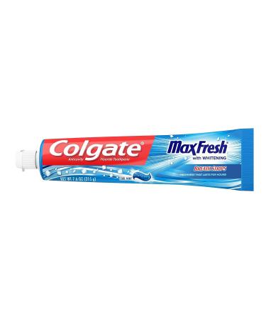 Colgate Max Fresh Toothpaste - Cool Mint, 7.6 oz with Mini Breath Strips - Buy Online on GoSupps.com