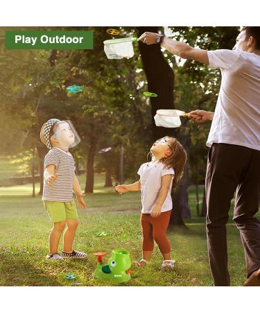 Flying Saucer Toy Set - Best Flying Slice Launcher & Disc Shooter Toys for Kids & Family Fun - Buy Online on GoSupps.com