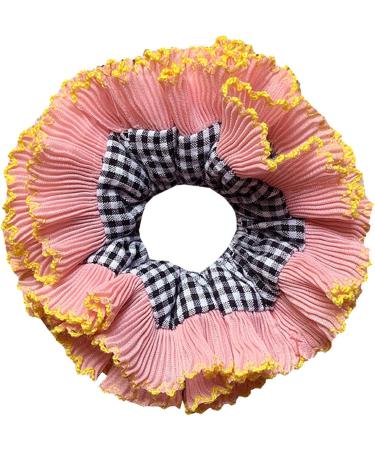 blispring Vintage Lace Hair Scrunchies ThickUpdo Oversized Hair Scrunchy Elegant Donuts Hair Rope Scrunchy Women Ponytail Holder - Buy Online on GoSupps.com