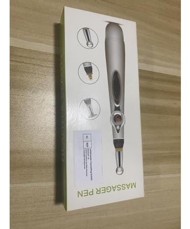Electronic Acupuncture Pen | Electric Body Massager with 3 Heads & 9 Vibration Modes - International Shipping Available - Buy Online on GoSupps.com