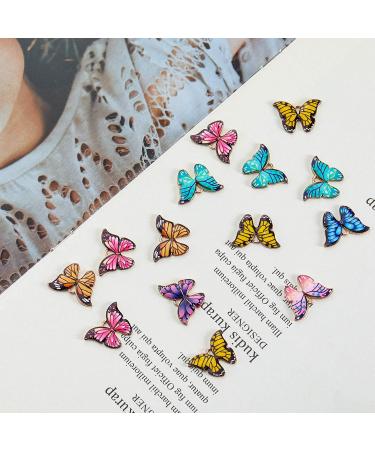 Hicarer 56pc Butterfly Charms - Enamel Pendants for DIY Jewelry Making - Buy Online on GoSupps.com