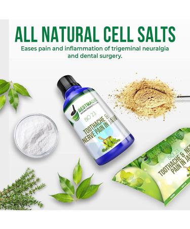 Toothache Relief: Bio23 300 Pellets for Jaw Nerve Pain & Trigeminal Neuralgia - Buy Online on GoSupps.com