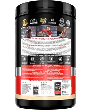 Whey Protein Powder + Pre Workout Powder - Six Star 100% Whey Protein Plus and Preworkout Explosion - Buy Online on GoSupps.com