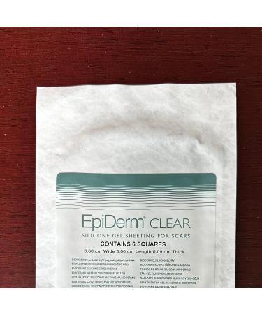 Epi-Tabs Silicone Scar Sheets | 30 Clear Squares | 1.25x1.25 in | Biodermis - International Shipping - Buy Online on GoSupps.com