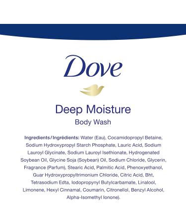 Dove Body Wash with skin natural nourishers Deep Moisture body cleanser for instantly soft skin and lasting nourishment 354 ml 4 Count Deep Moisture 354 count (Pack of 4) - Buy Online on GoSupps.com