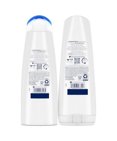 Dove Strengthening Shampoo & Conditioner Set - Intensive Repair for Damaged & Dry Hair with Keratin - 12 oz (2 Count - Buy Online on GoSupps.com