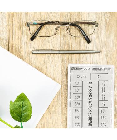 Homsfou Glasses Repair Tool Set - Precision Tweezers & Screws for Sunglasses | International Shipping Available - Buy Online on GoSupps.com