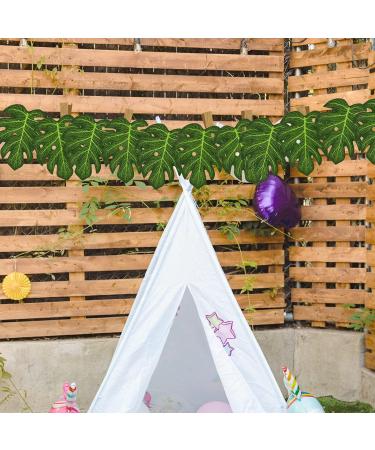 ULTECHNOVO 60pcs Monstera Greenery Wedding Decor Mini Palm Tree Cupcake Toppers - Buy Online on GoSupps.com