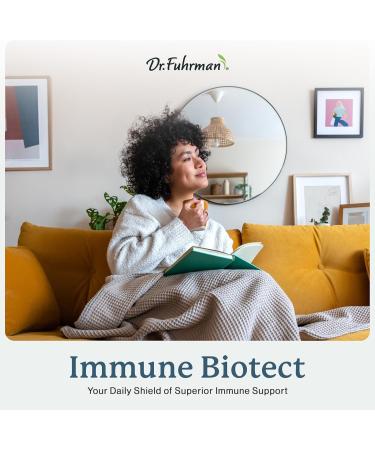 Dr. Fuhrman All Natural Immune Support Supplement | Whole-Food Derived Vitamin for Immunity Defense | Organic Mushrooms, & Berries | Organic Lion s Mane, Maitake, Reishi, and Elderberry | 120 Caps - Buy Online on GoSupps.com