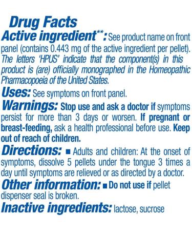 Boiron Cocculus Indicus 7C - 80 Pellets for Motion Sickness Relief | International Shipping Available - Buy Online on GoSupps.com