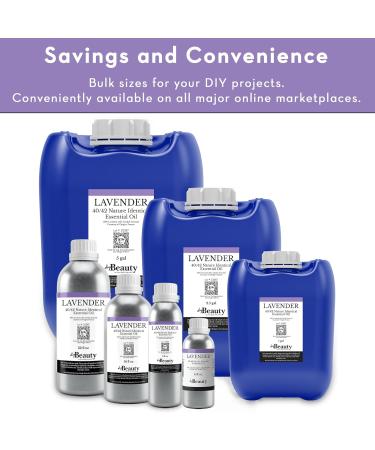 Bulk Lavender Essential Oil - Large Size 8 fl oz Bottle - 100% Pure and Undiluted - for Candle Making Soap Making DIY Recipes Lavender 8 Fl Oz (Pack of 1) - Buy Online on GoSupps.com