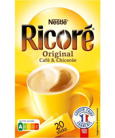 Nestl Ricor Original Coffee Substitute Box of 20 Sticks x 3 g - Buy Online on GoSupps.com