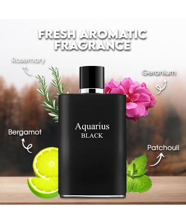 Vintage Heroes Noir&Aquarius Black Combo Cologne for Men/Eau de Parfum Natural Spray Top Notes of Green Apple and Lemon Middle Notes of Tonka Bean Base Notes of Geranium- Natural Spray 100ML - Buy Online on GoSupps.com