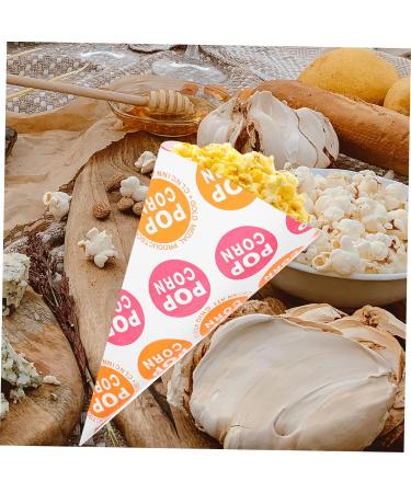 MAGICLULU 50pcs Popcorn Bag Christmas Gift Bags Mini Popcorn Boxes Treat Bags Food Packaging Bags For Clear Goody Bag Party Gift Bags Cardboard Popcorn Boxes Biscuit Cone Paper Child - Buy Online on GoSupps.com