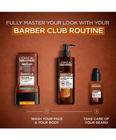 L'Or al Paris Men Expert Barber Club Beard Oil Cedarwood 30ml - Pack of 1 - Buy Online on GoSupps.com