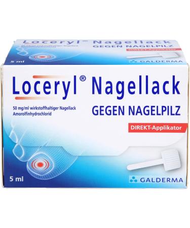 Loceryl nail polish against nail fungus 5 ml