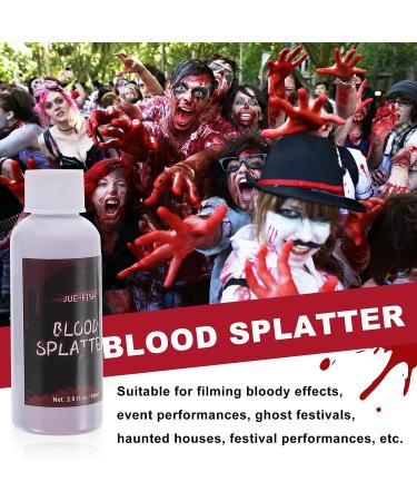 Lurrose 4 PCS Scar Wax Kit special effects makeup kit modeling scar wax halloween makeup blood gel Bloody Gel: Makeup 5.4X2X2CMx4pcs Assorted Colorx4pcs - Buy Online on GoSupps.com