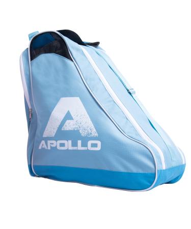 Apollo Skate Bag |Practical ice skating pocket |Spacious inline pocket for children and adults |Chic roller skate bag for skates and accessories |Perfect Accessoire for Rollsport Fans Blue