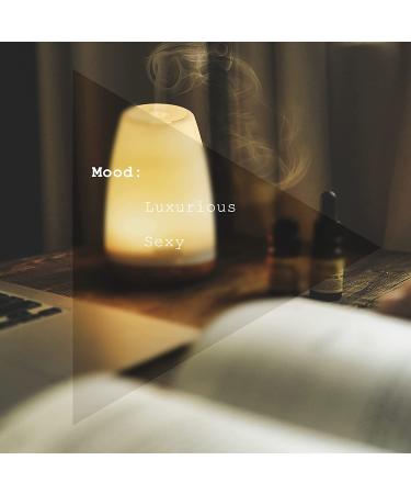 Rouge Diffuser Oil: Niche Scent with Ambroxide Molecule-Based Formula - Saffron, Jasmine, Cedarwood Essential Oils Blend - 10ml - Buy Online on GoSupps.com