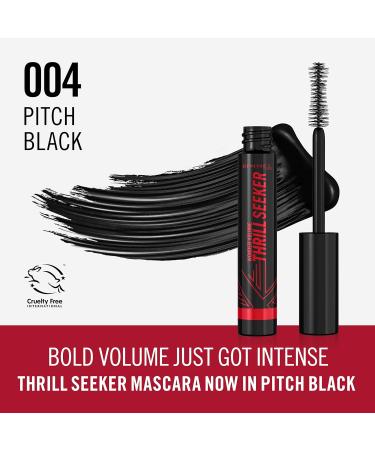 Rimmel London Thrill Seeker Mascara in Pitch Black - Non-Waterproof Formula - Buy Online on GoSupps.com