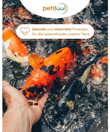 Petifool Koi Silk - 1.5kg Dried Silk Caw | Healthy Insect Snack for Turtles Fish Birds Reptiles & Rodents - International Shipping Available - Buy Online on GoSupps.com