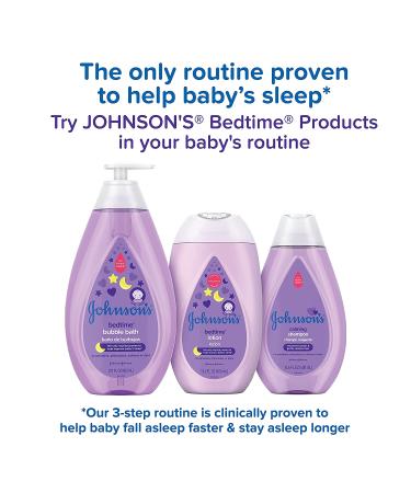 Johnson's Bedtime Baby Bubble Bath 27.1 fl. oz - Gentle, Hypoallergenic Nighttime Bubble Bath for Babies, Kids & Toddlers - Buy Online on GoSupps.com