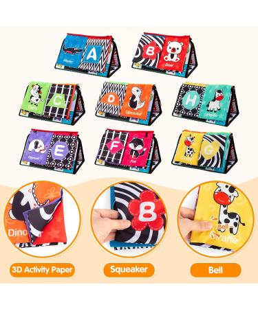 Buy Synearry Montessori Baby Spiegel Toy | Foldable Feeling Book for Newborns & Toddlers | Educational Cognitive Toys 0-12 Months - Buy Online on GoSupps.com